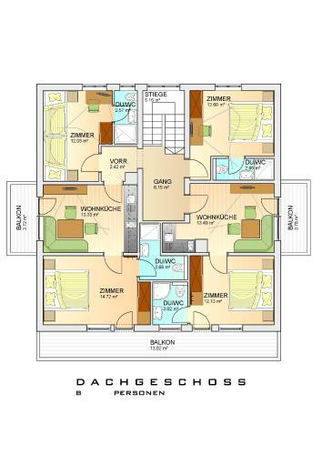 Apartamento Landhaus Gr�ner