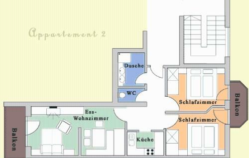 Apartamento Appartements Trofana