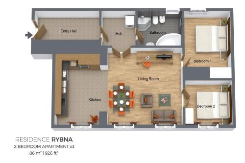 Apartamentos Residence Rybna