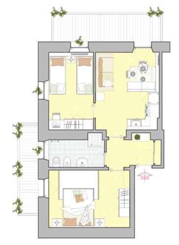 Apartamento Appartamenti Regina Dolomitissime
