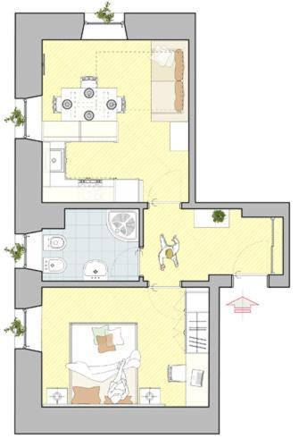 Apartamento Appartamenti Regina Dolomitissime