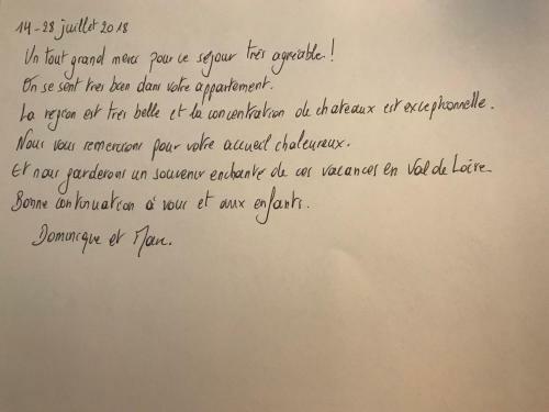 Apartamento Au Coeur Des Chateaux