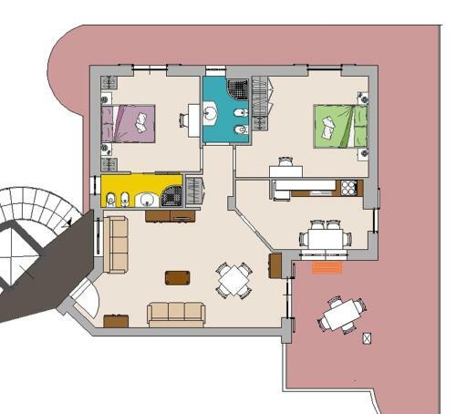 Apartamento Residence La Vallonea Full A