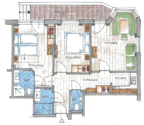 Apartamentos Appartements Alpenkristall