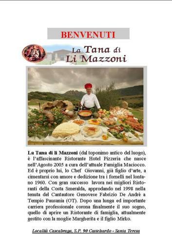 Hotel Ristorante La Tana Di Li Mazzoni