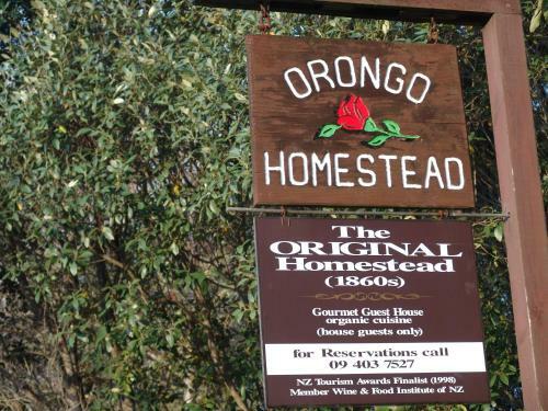 Bed & Breakfast Orongo Bay Homestead