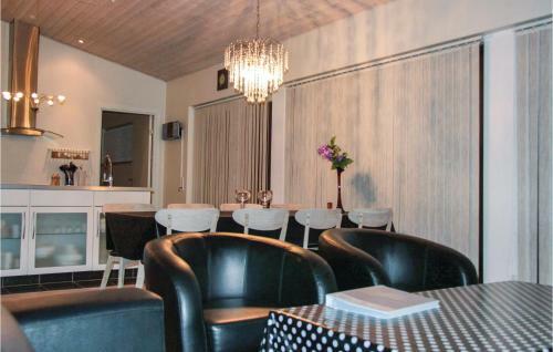 Three-bedroom Holiday Home Hurup Thy With A Fireplace 06
