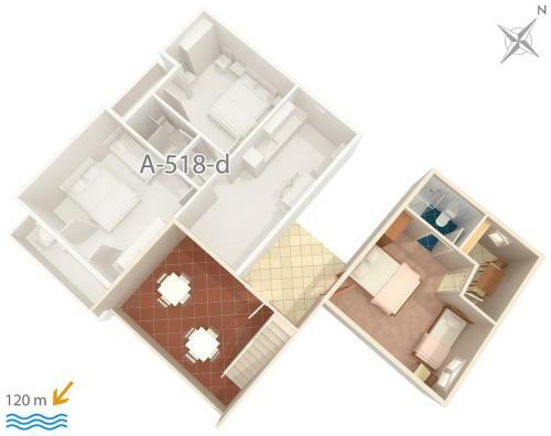 Apartment Podgora 518c