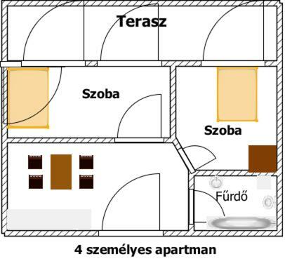 Smeraldo Wellness Apartman Si�fok