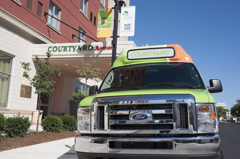 Hotel Courtyard Peoria Downtown