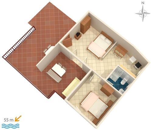 Apartment Zavode 5252a