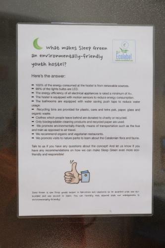 Hostal Sleep Green - Certified Eco Youth Hostel