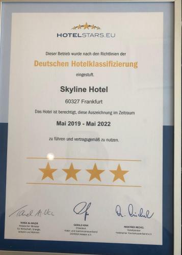 Skyline Hotel City Frankfurt