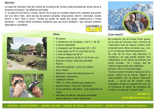 Albergue Col�nies Cad�