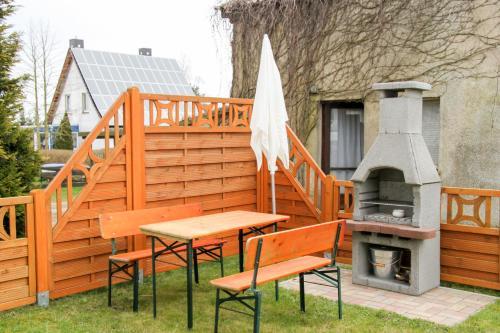 Apartamento Ferienwohnung Im Reetdachhaus