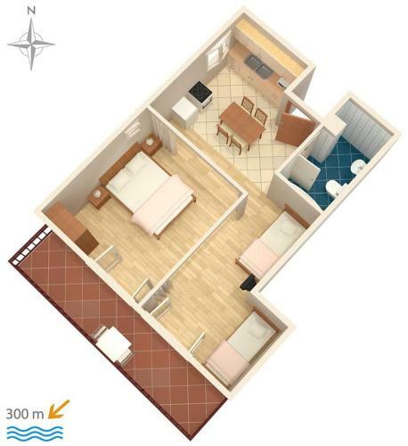 Hostal Double Room Senj 5560a