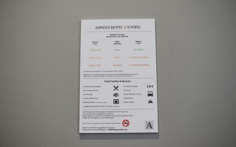 Airways Hotel Victoria London