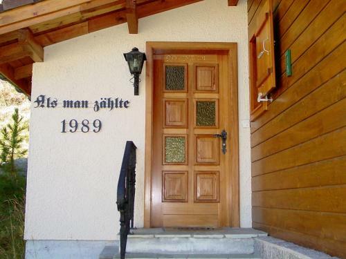 Chalet Als Man Z�hlte 1989