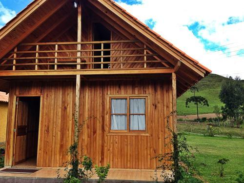 Hostal Caf� E Cabanas Lenha No Fogo