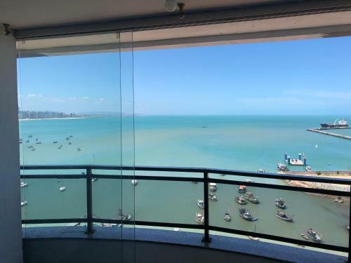 Apartamento Flat Vista Completa Beira Mar