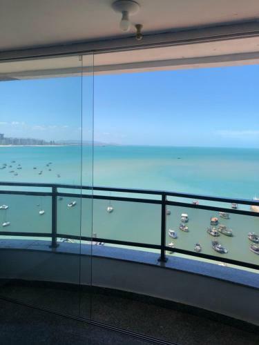 Apartamento Flat Vista Completa Beira Mar