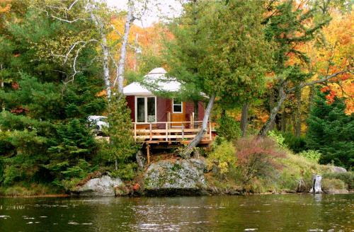 Yourtes Et Huttes Du Lac Castor
