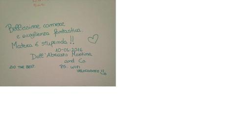 Hostal Matera Sassi Rooms 21/a E 21/b