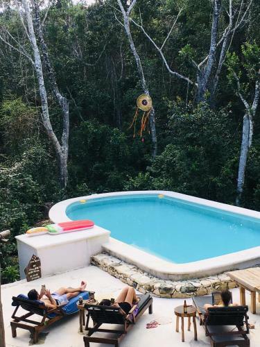 Bed & Breakfast Casa Tzalam Tulum Selva