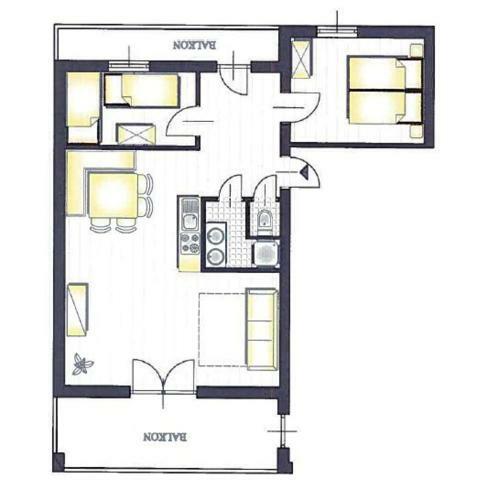 Apartamento Haus Herz