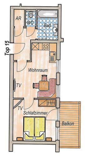 Apartamento Appartementhaus Alpenpark