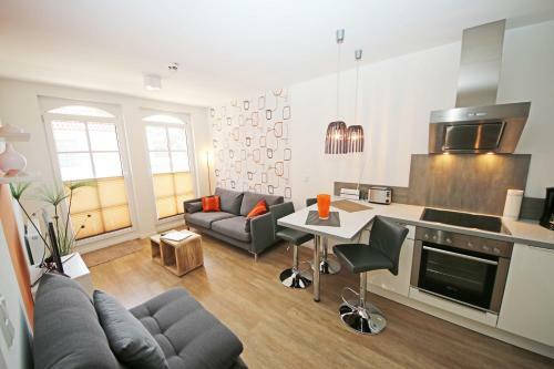 Apartamento Haus Meeresblick - Ferienwohnung Baabedos