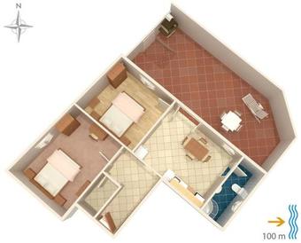Apartment Susak 8050a