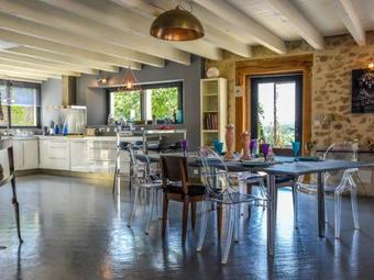 Splendid Stone House In Espere France With Private Pool