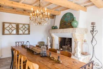 La Capelle-et-masmolene Villa Sleeps 6 Pool Wifi