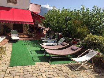 Apartment With One Bedroom In Vibonati, With Wonderful Sea View, Pool Access, Furnished Terrace - 500 M From The Beach