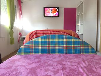 Apartment With One Bedroom In Capesterre Belle Eau, With Wonderful Sea View, Furnished Balcony And Wifi - 7 Km From The Beach