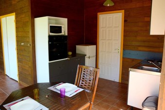 Bungalow With One Bedroom In Le Moule, With Wonderful Sea View, Pool Access, Enclosed Garden - 400 M From The Beach