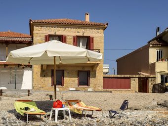 Beachfront Stone-built Luxury Fully Equipped Villa