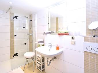 Apartment In The Harz With A Log Cabin, Pond And Covered Seating Area