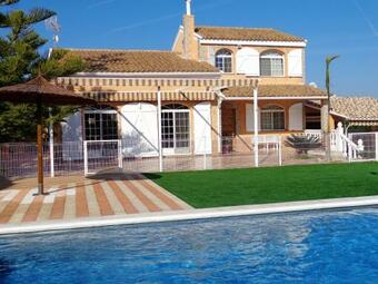 Villa With 4 Bedrooms In Benifayo With Wonderful Sea View Private Pool Enclosed Garden 35 Km From The Beach