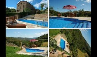 Ponts Villa Sleeps 12 With Pool