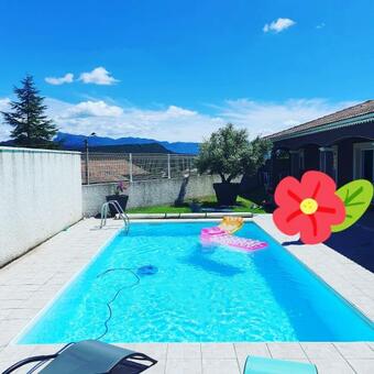 Villa With 3 Bedrooms In Beaufort Sur Gervanne With Wonderful Mountain View Private Pool Enclosed Garden