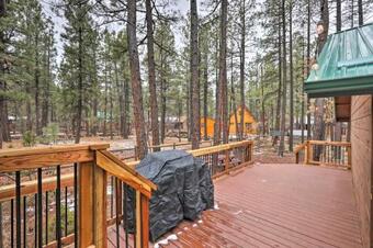 Inviting Bear Pine Cabin With Porch And Deck!