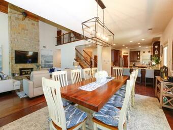 Lake Lbj Waterfront House W/ Private Boat Slip, Swimming Area With Steps To The Lake