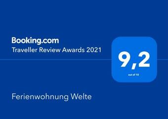 Apartamento Ferienwohnung Welte