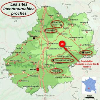 Bed & Breakfast Chambres Et Jardin De Pierres