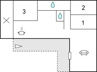 Nice Home In Fourn�s W/ Wifi And 3 Bedrooms