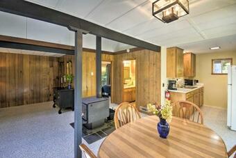 Japanese Teahouse With Wraparound Deck And Garden View