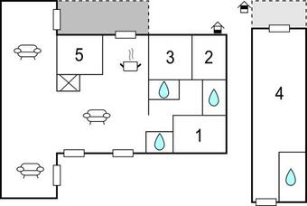 Stunning Home In Pierrerue With Wifi, Outdoor Swimming Pool And 5 Bedrooms