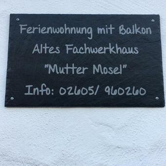 Apartamento Altes Fachwerkhaus Mutter Mosel